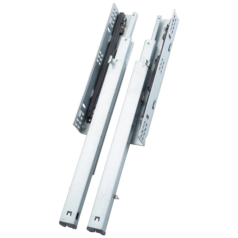 3-fold Half/Full Extension Telescopic Channel Concealed  Soft Close Undermount Drawer Slide