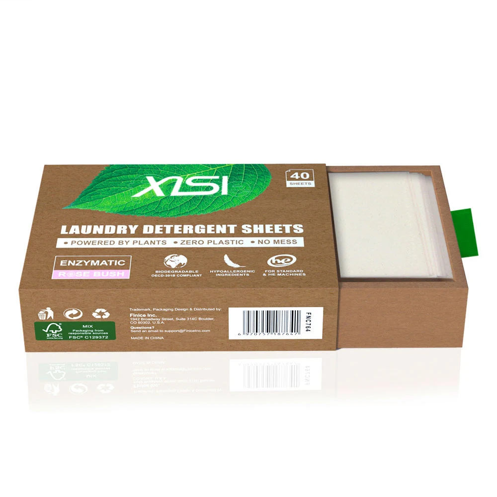 Washing Laundry Sheets Laundry Detergent Tablets Eco Friendly Laundry Detergent sheets Paper