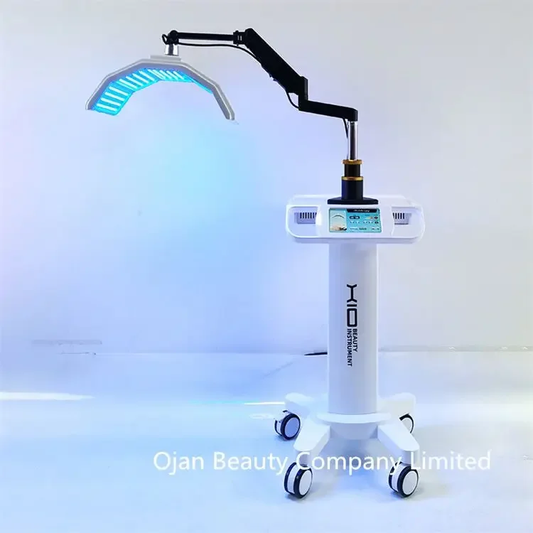 Professional 7 Color Vertical LED Face Acne Phototherapy BIO-Light Therapy Lamp Standing BIO Light Photon Therapy PDT Machine