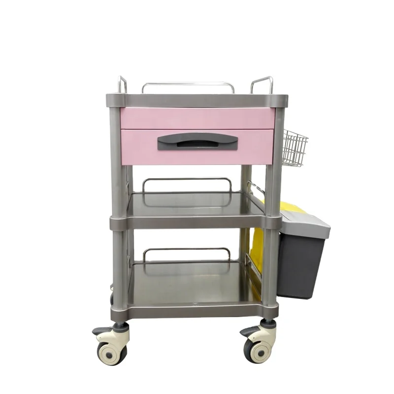 Mobile medicine carts medical manufacturers Hospital&Clinic Medication Equipment Medical treatment Trolley Cart