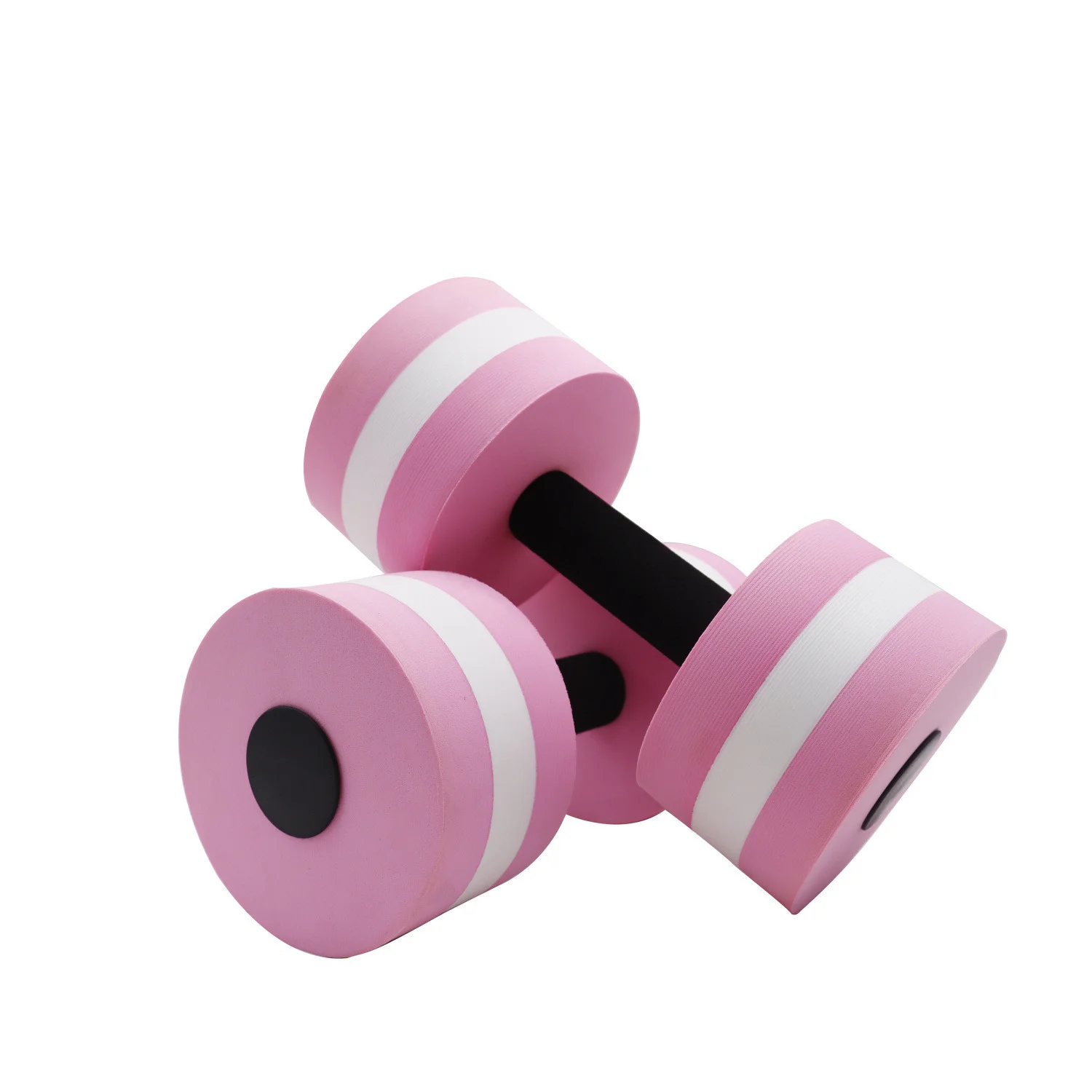 JIURAN Light Weight Fitness Water Dumbbell Eva Foam Floating Dumbbells Swim Barbell Training Swimming Pool Water Dumbbell
