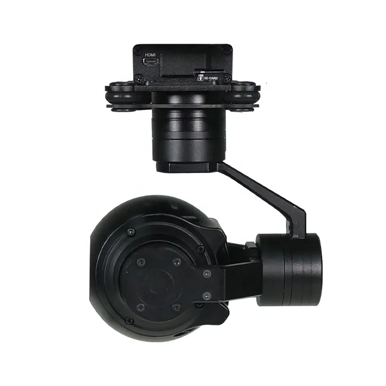 SEEKER-10 V2 10X Optical Zoom UAV Drone Camera with 3-axis Gimbal for Public Security Monitoring