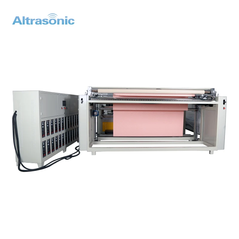 Ультразвуковая машина для тиснения стеганая нетканый брезент ультразвуковая