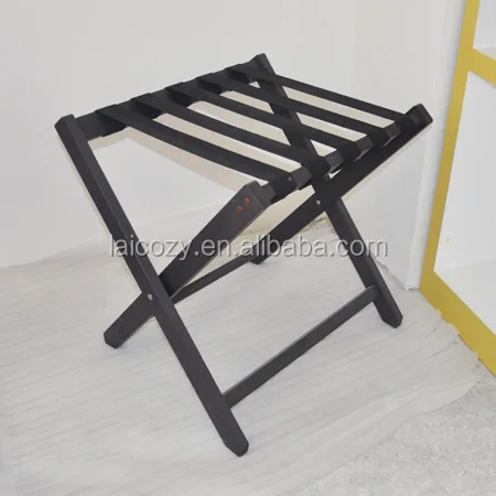 LAICOZY Hotel Bedroom Luggage Rack/ Wood Luggage Rack For Hotel Room