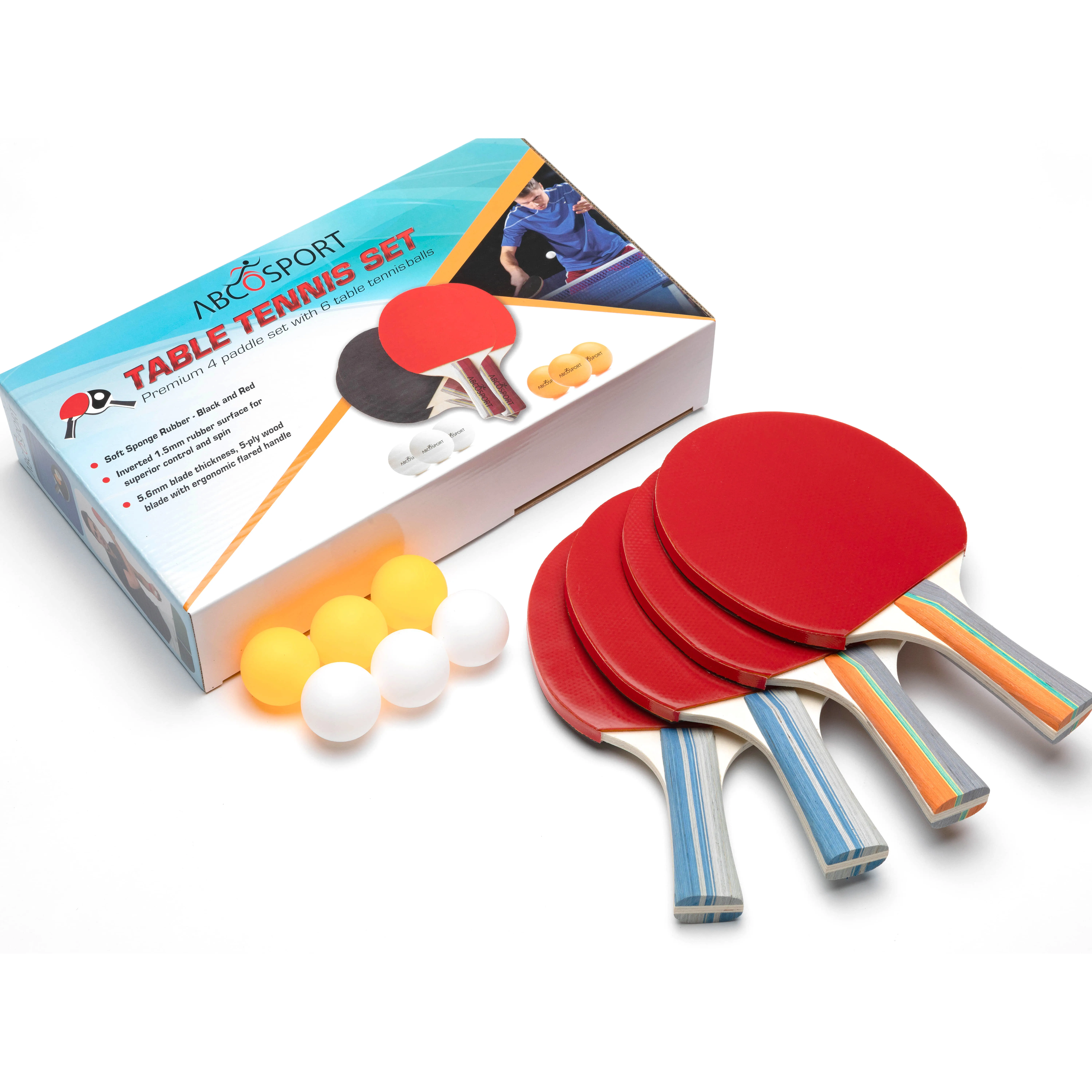 2023 Wholesale Fashion Custom High Quality Suitable for Beginners Table Tennis Racket