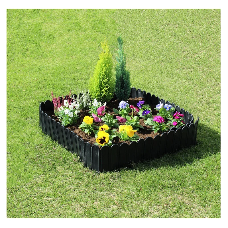 High Quality Plastic Home Garden Decorative Edge