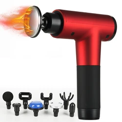2022 New Model 20 Speeds 2600mAh Lithium Battery Body Muscle Arm Percussion Massage Gun with 8 massage heads