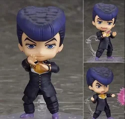New 10cm Q Versions Jojos Bizarre Higashikata Josuke 1276 Anime Action Figure Collection Model Toy Spot goods