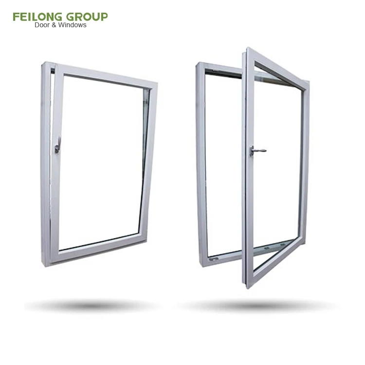 Aluminum Factory Villas Modern Tilt And Turn Window for Prefab