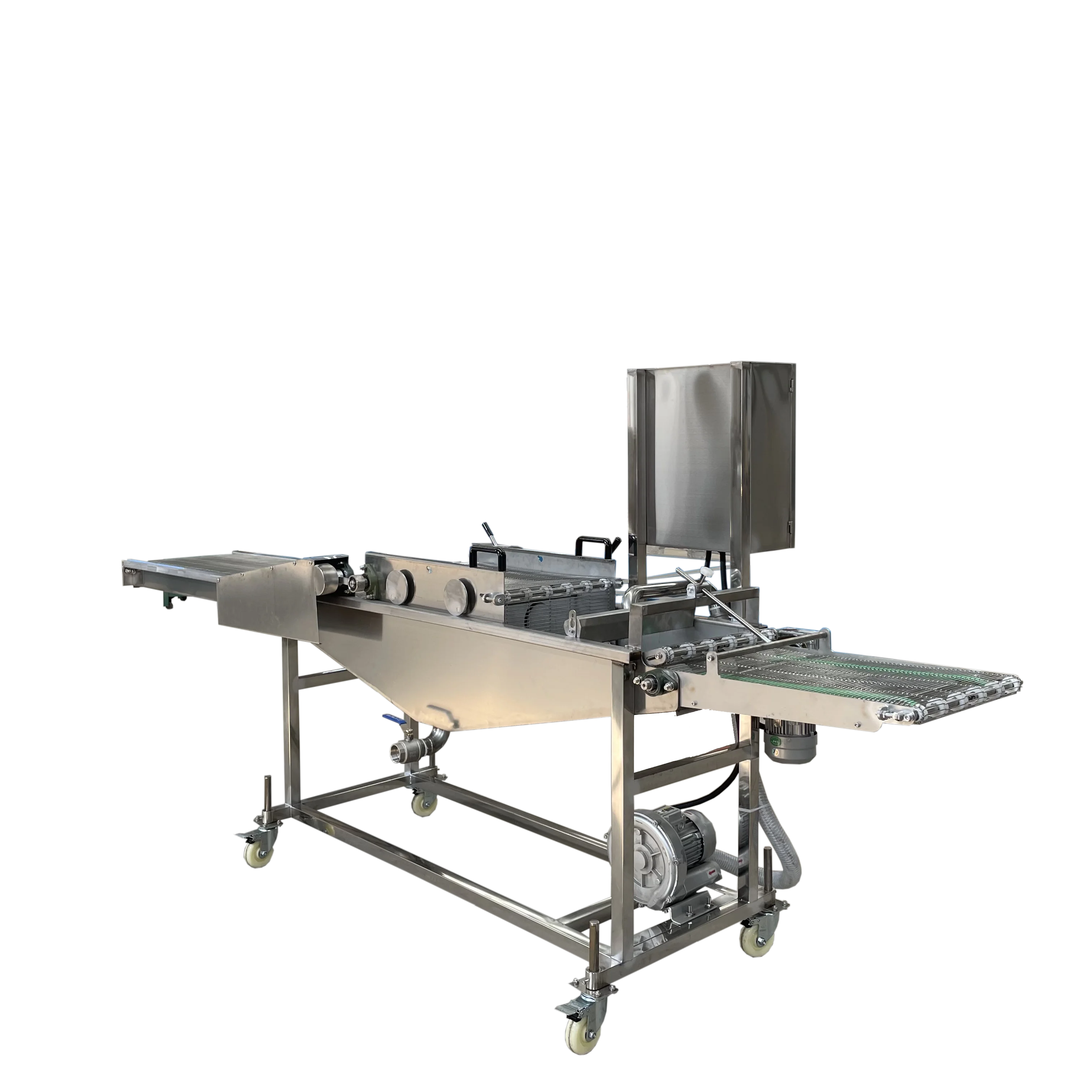 Automatic Shrimp Fish Chicken Batter Breading Machine Bread Crumb Coating Machine