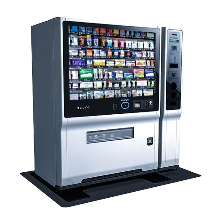 24 hours Outdoor Vending Machine Waterproof Snack /Cold Drinking Vending Machine with QR Scanner