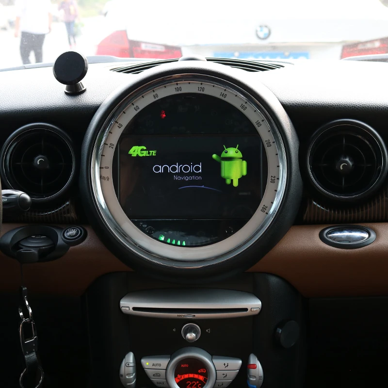 Android 10 4G WIFI 9 inch IPS anti-glare screen Autoradio with wireless carplay car stereo for bmw mini Cooper R56 07-10