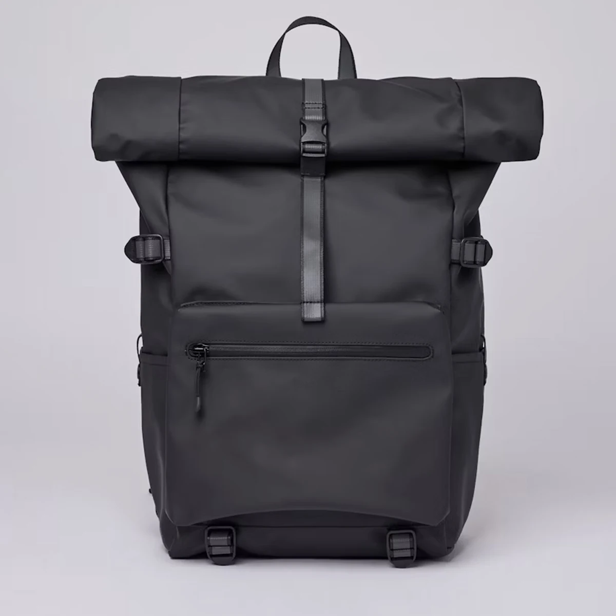 New Custom School College Bags Laptop Backpack RPET Roll Top Waterproof Bag for Outdoor Leisure