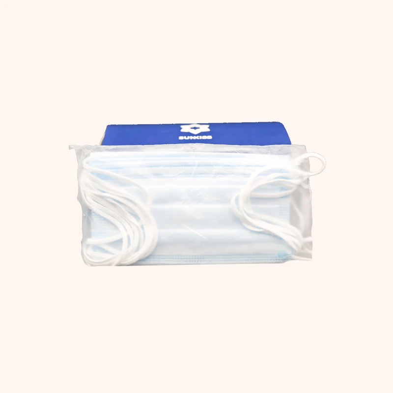 
3-Layer Medical Masks with Elastic Ear Loops for Adults and Children | Non Woven Breathable Protective Masks for Dust Germs 