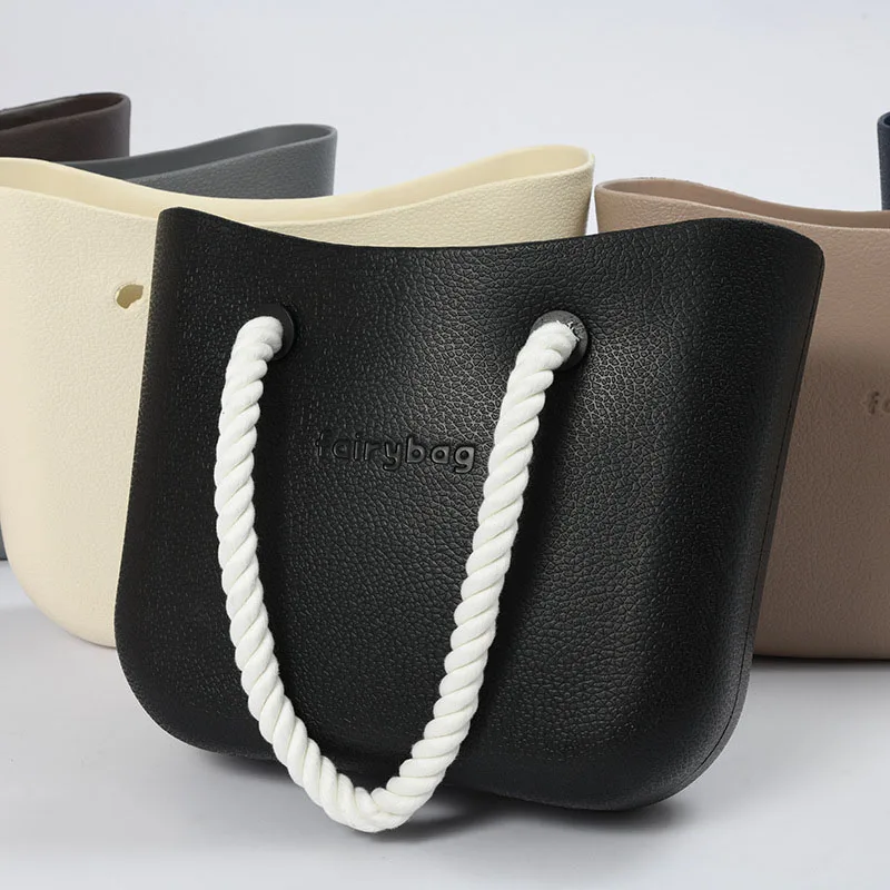 Fashion Italy Classic Obag Large Capacity with Rope Handle EVA Shopping Beach Tote Bags for women