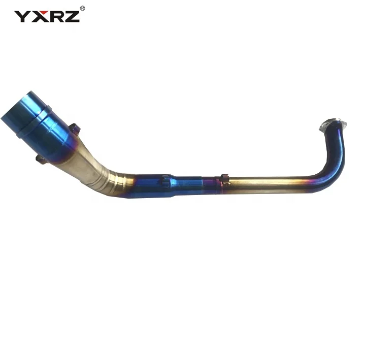 Высококачественная 304 нержавеющая сталь NMAX 125 155 полная выхлопная система полная выхлопная труба