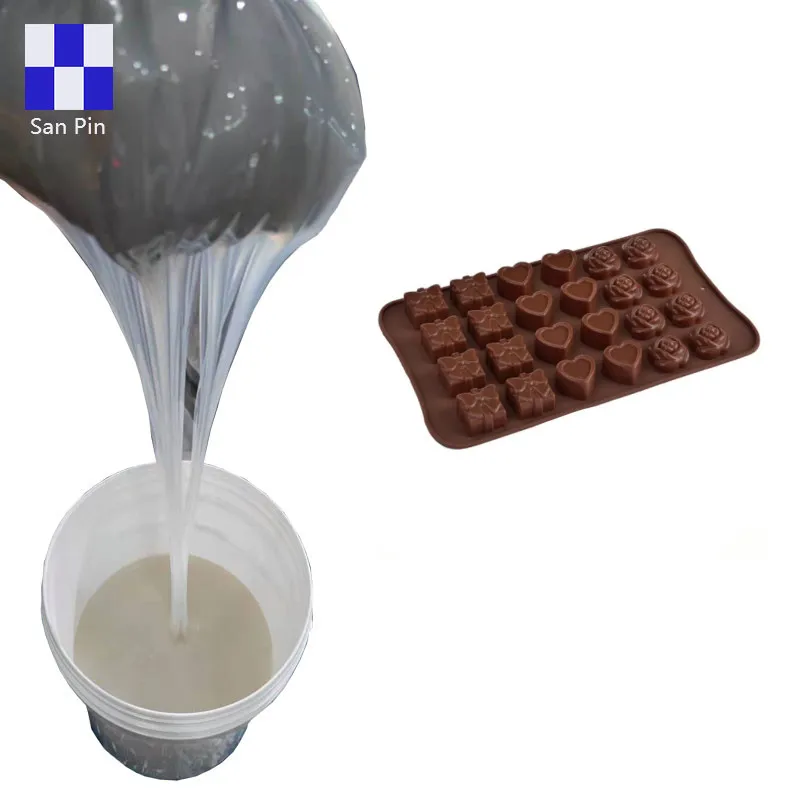 translucent platinum silicone for food molds making food-grade