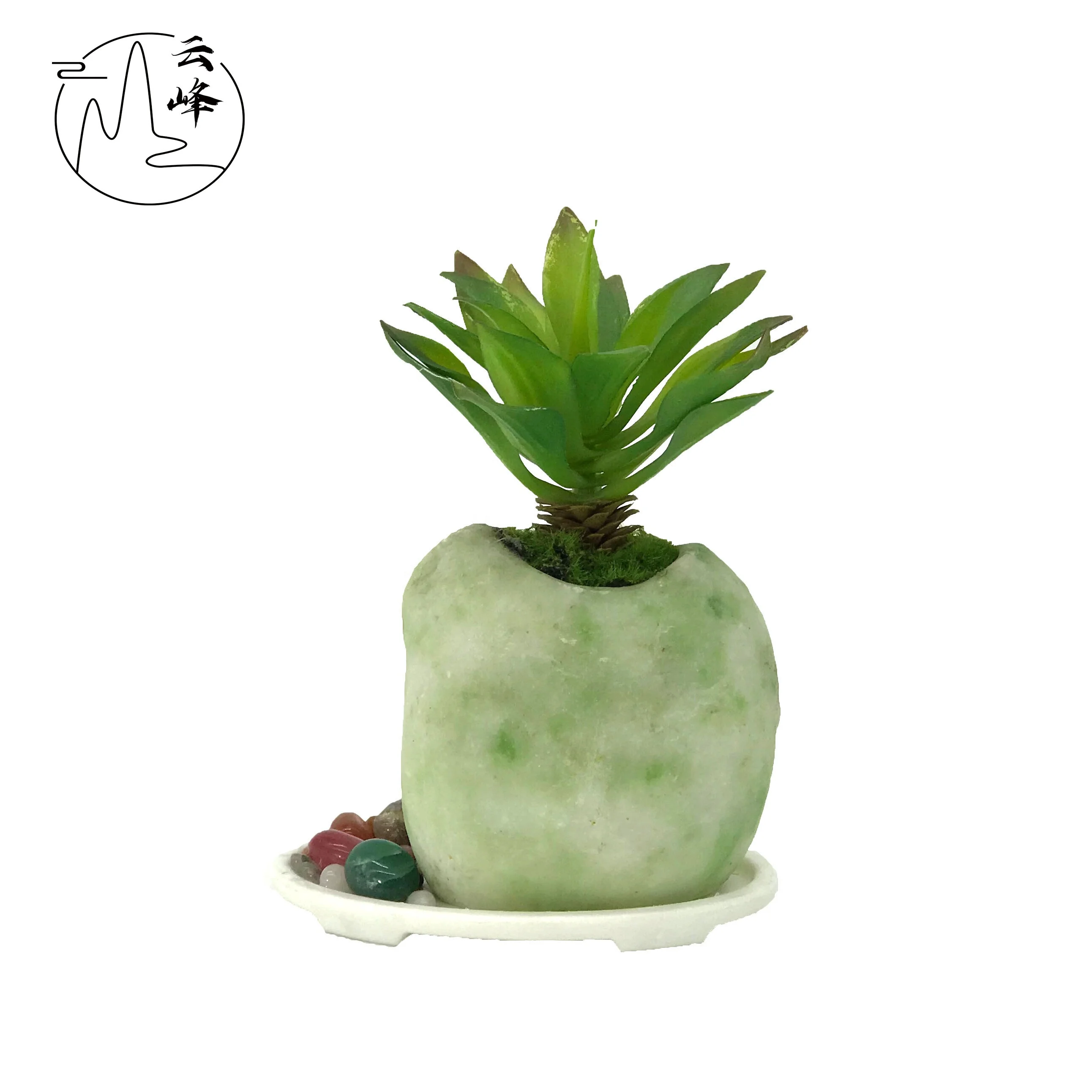  Artificial Small Potted Plant Mini Resin Orchid Bonsai With Fake Plants For Home Decor Desk