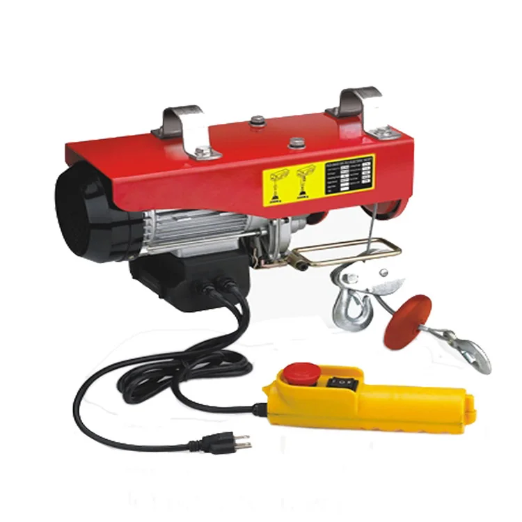 Electric Micro Hoist Hot Sale Construction Mini Electric Micro Wire Rope Hoist Cranes Carton Provided 20 PA Series IP54 LUDE