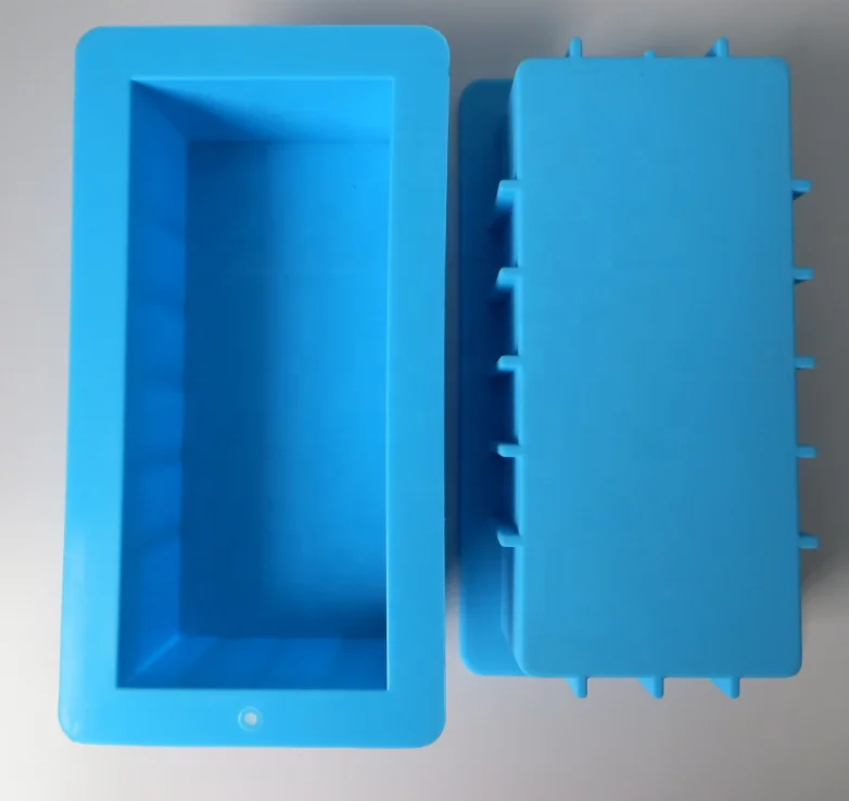 Высокое качество Аксессуары для выпечки Экологичные силиконовые мыло формы мыло прямоугольник хлеб торт пресс-форм