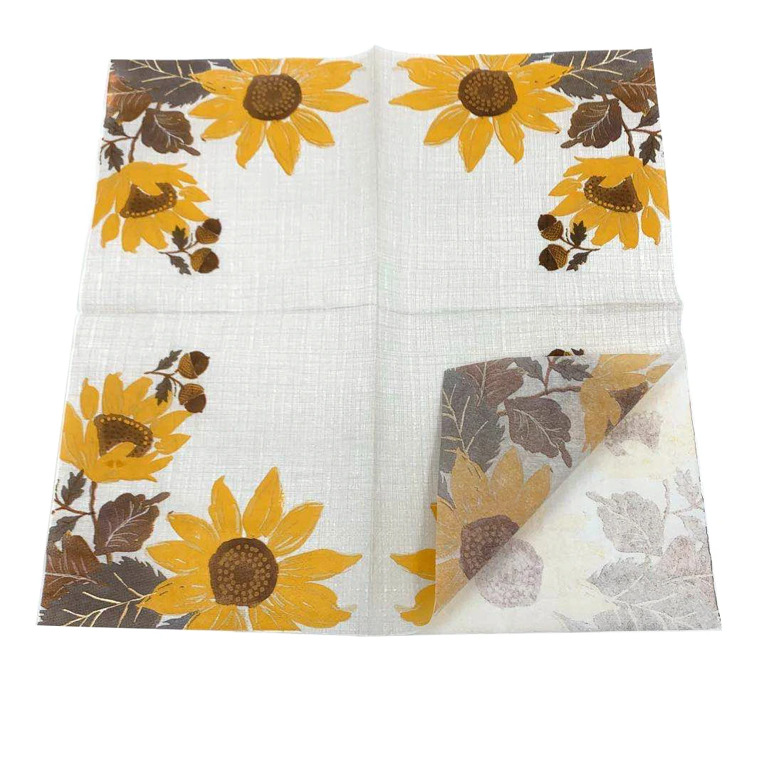 
wholesale personalized colored hotel restaurant pocket paper napkins for dinner 
