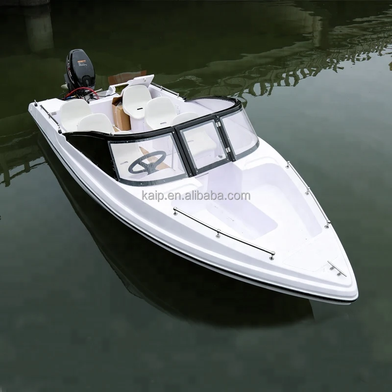 Cheap Price 4.7m 6 Person Deep V PVC Semi Rigid Fiberglass Hull Inflatable Fishing Leisure Speed Rubber Boat Outboard Fuel