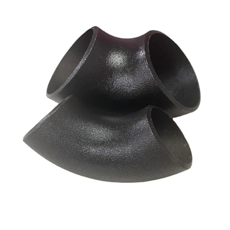 ASME B16.9 A234 SCH 40 STD Butt Welded Pipe Ftiings Elbow Weight Elbow 6 Inch 90 Degree Welding Carbon Steel Seamless Elbow