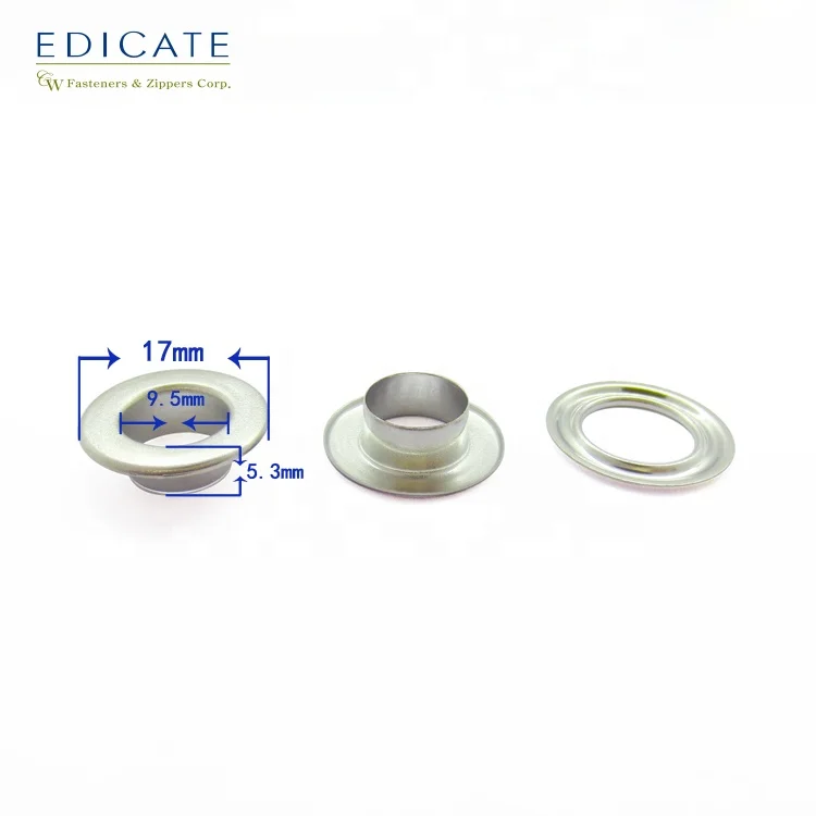 Плоская поверхность, вьющиеся поля, медное латунное кольцо, кнопка, круглая застежка, люверсы на заказ