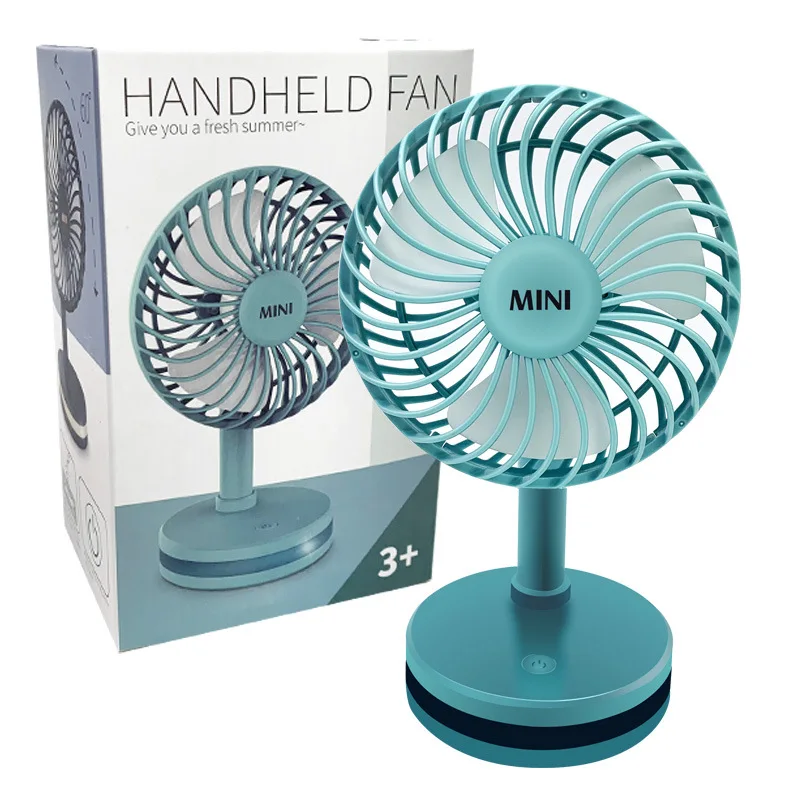 Portable Mini  USB handheld fan with led fans hand held