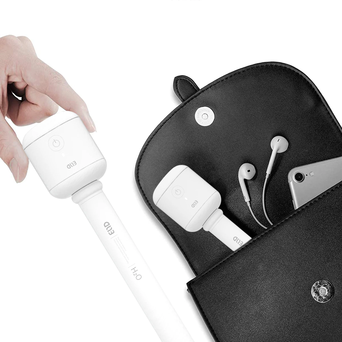 Factory OEM 1500mah Battery Powered Portable Modern Humidifier Air Humidifier and Purifier with Filter for Travel Car