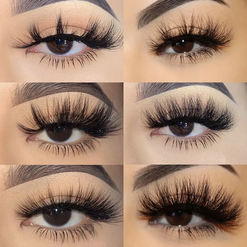 Wholesale Full Strip Super Long wispy 25 mm 3d mink eyelash extension Bulk Vendor With Customized Fancy Package Boxes