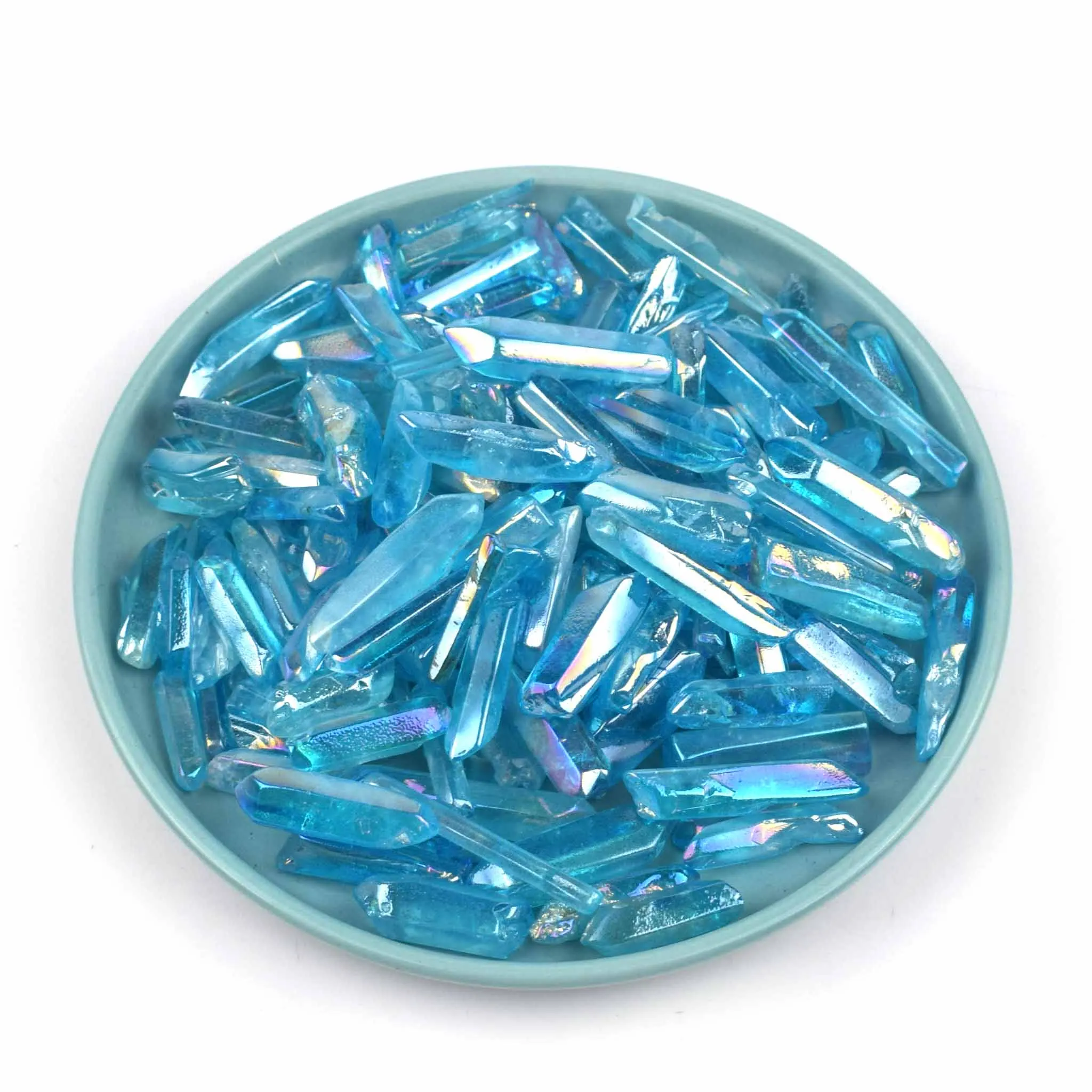 Wholesale Natural Crystal Healing Clear Quartz Point Angel Aura Rough Polished For Decoration