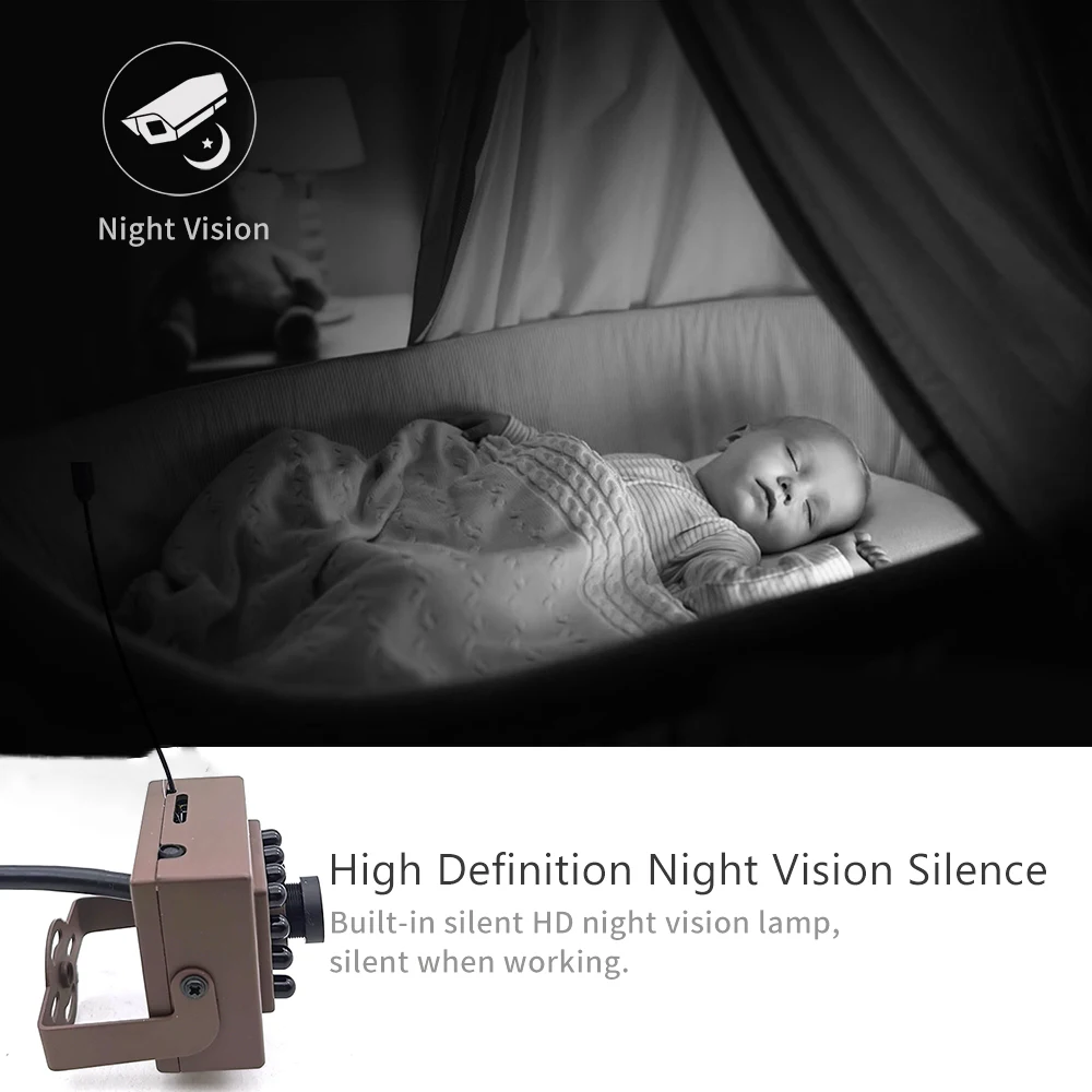 New Arrival CMOS 1080P 5MP IP Network P2P Cctv SD Card IR CUT Infrared Mini IR Wifi Wireless Camera With Double Bracket Camhi