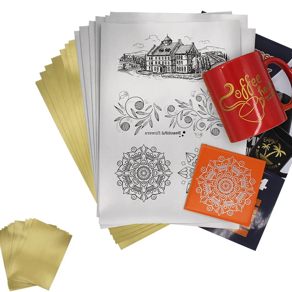 
A4 transfer paper for Crystal Award Trophy Customized Ceramic Glass Souvenirs Cups Mugs 