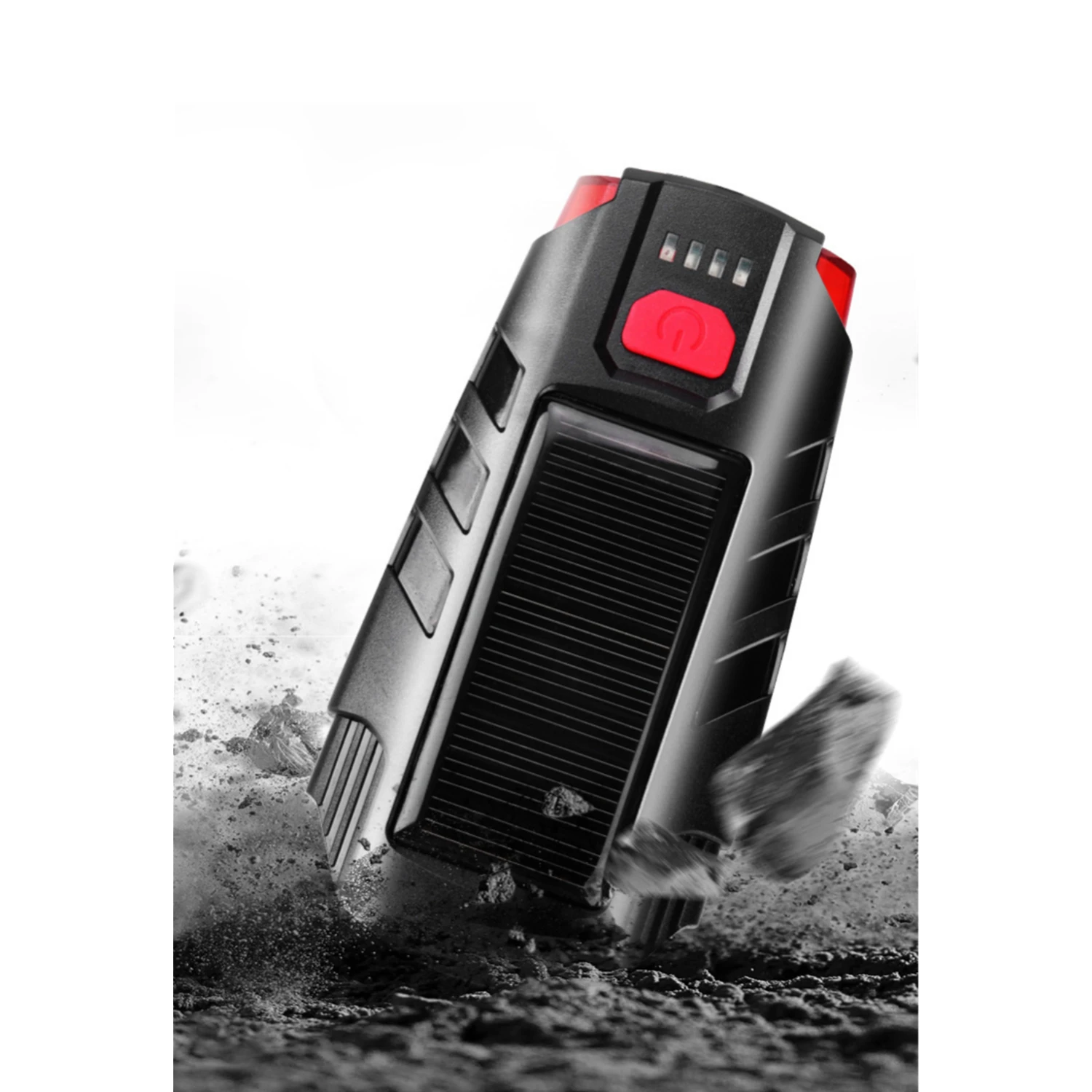 B2 Hidden GPS Tracking Device Solar powered  Bike front Light vehicle gps tracking gprs gsm gps locator