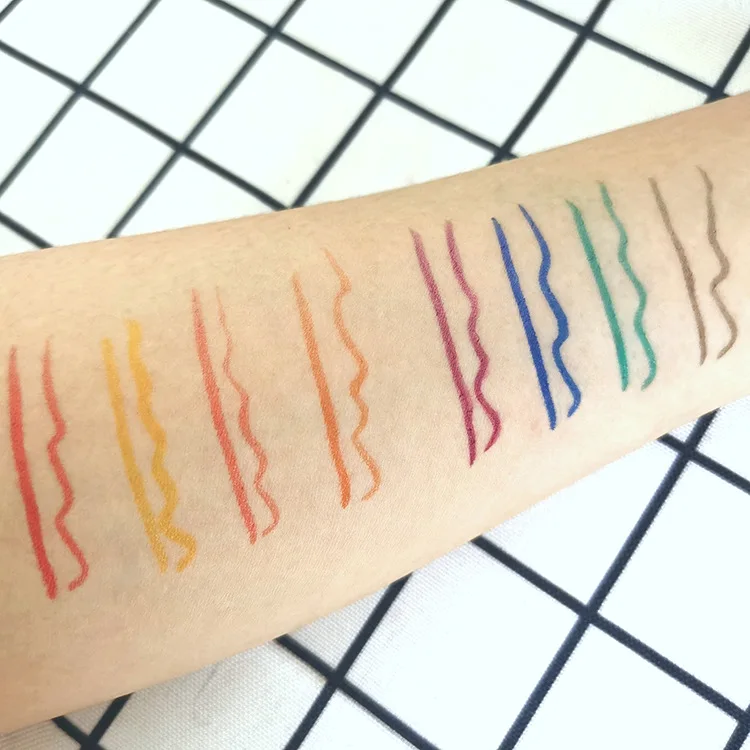 Magnetic Eyeliner Eye OEM Makeup Long Logo Liquid Waterproof Eyebrow Packing Wear Cosmetics Pencil semi product raw material oil