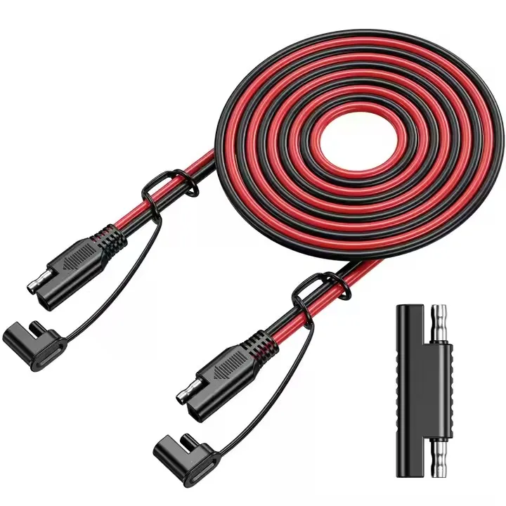 Кабель для зарядки аккумулятора SAE To 12V-36V шнур солнечной батареи 16AWG автомобильный Удлинительный кабель водонепроницаемый транспортного средства