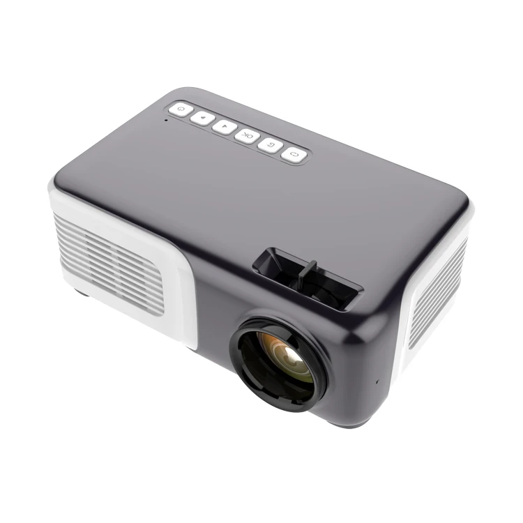 Home Convenient J21 Mini Portable Conference Office 1080P Projector 1500 Lumens Home Convenient Projector