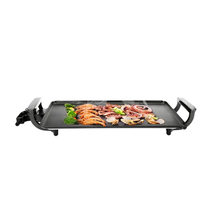 Cheap House Hold Electric Table Grill With Non Stick Coating 2000W Electric Contact Grill