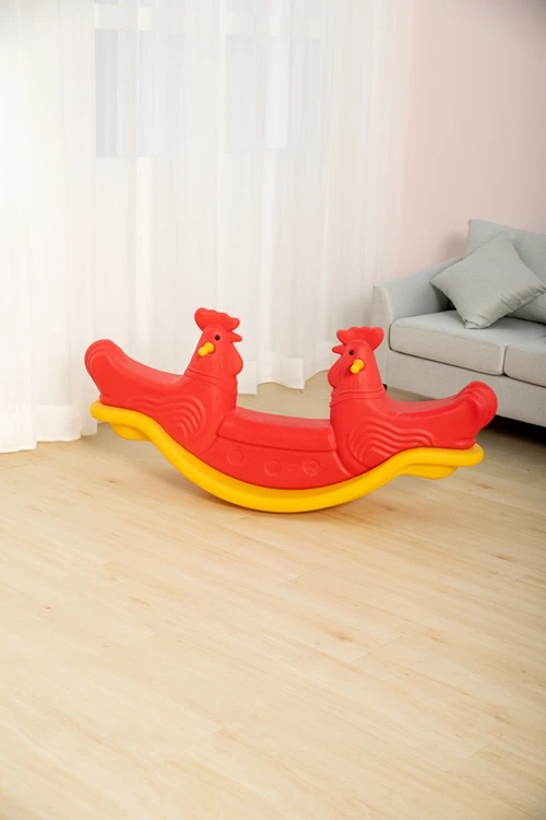 Durable and High Quality Wholesale Cheap Plastic Animal Seasaw