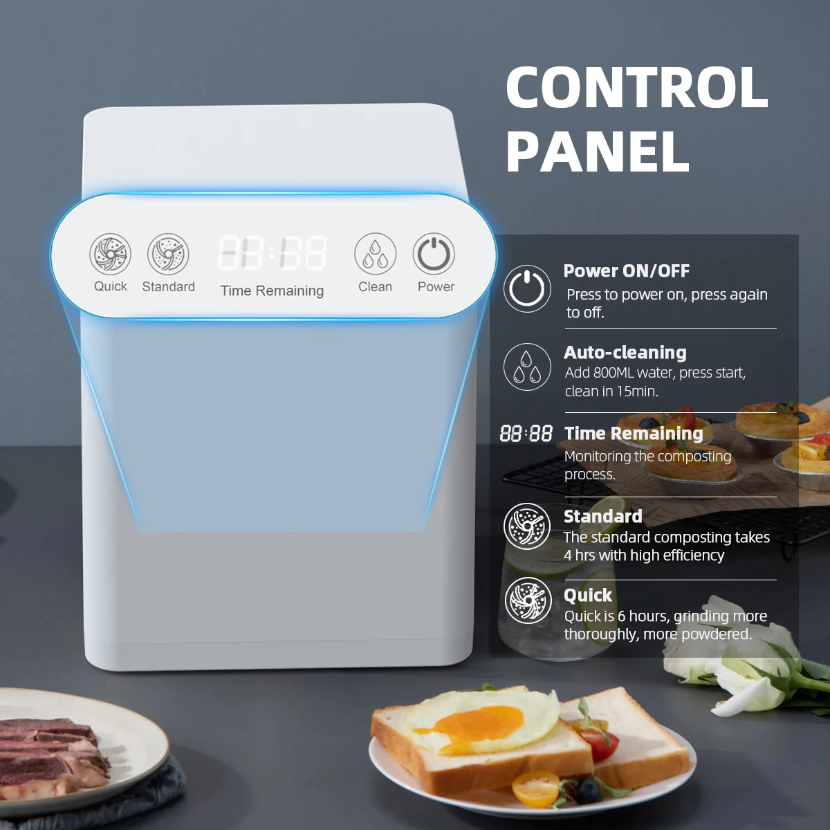 Bio-Waste Recycling System Compost Machine Manufacturers Food Waste Sorting and Mill Recycler Wholesale
