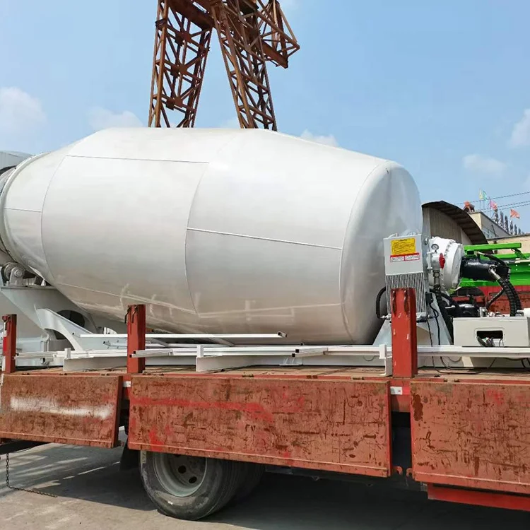 Factory direct sales can be customized 3m3 concrete mixer truck 2 cubic meters mini truck mixer