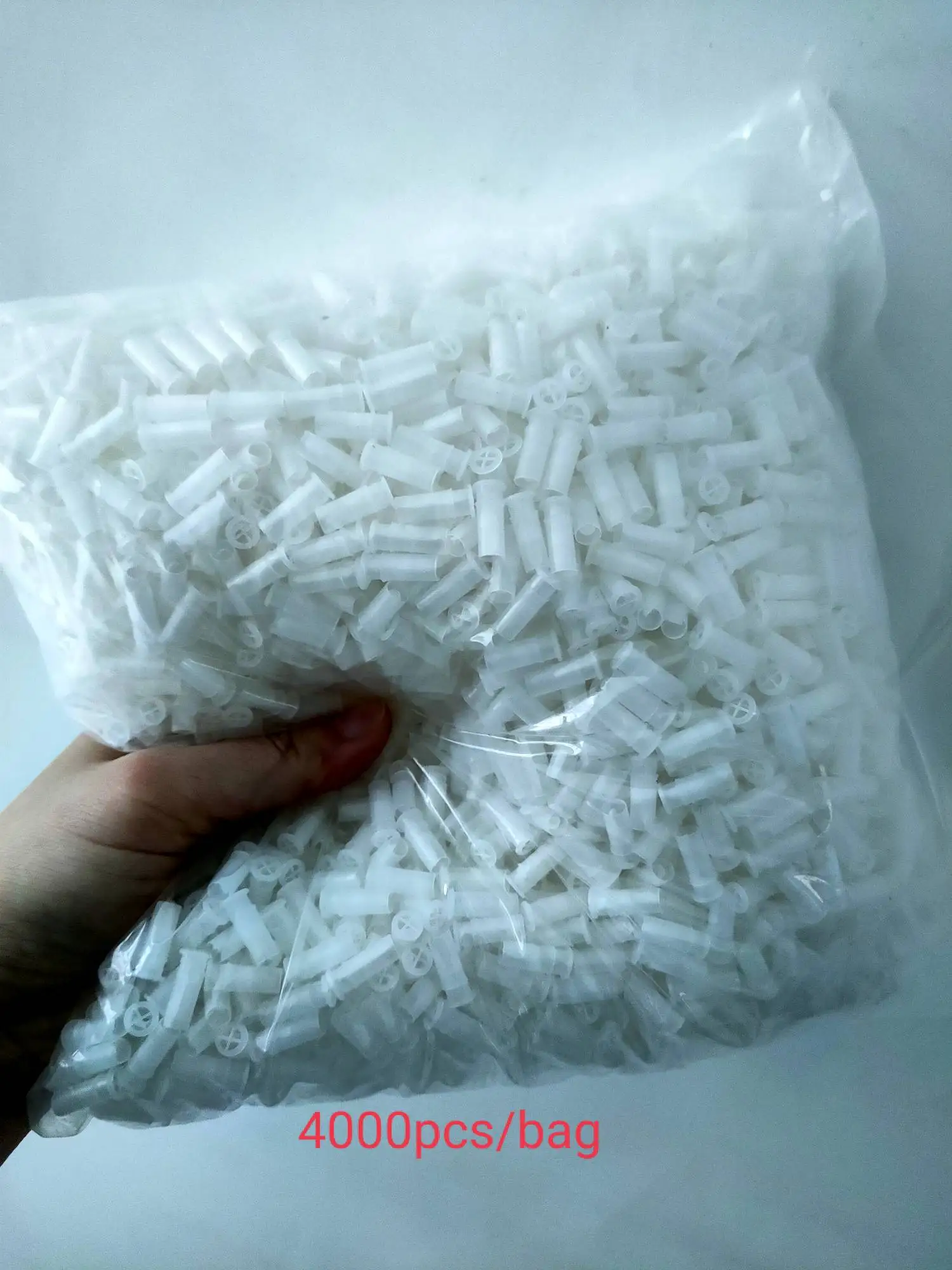 4000pcs/bag 15mm BB Whistle Acoustic Generator Sounder Toy Accessories Plastic Spare Sarts Small Size Double Sound