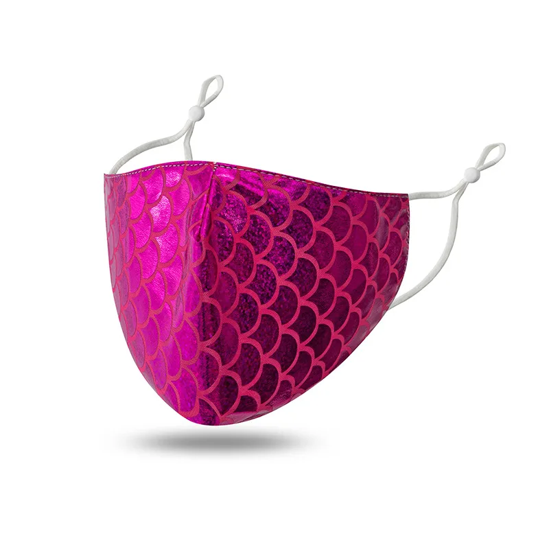 wholesale fashion Sequin custom design face maskes Multi-color Sparkly Sequins Face Cover Nightclub Masquerade Maskes