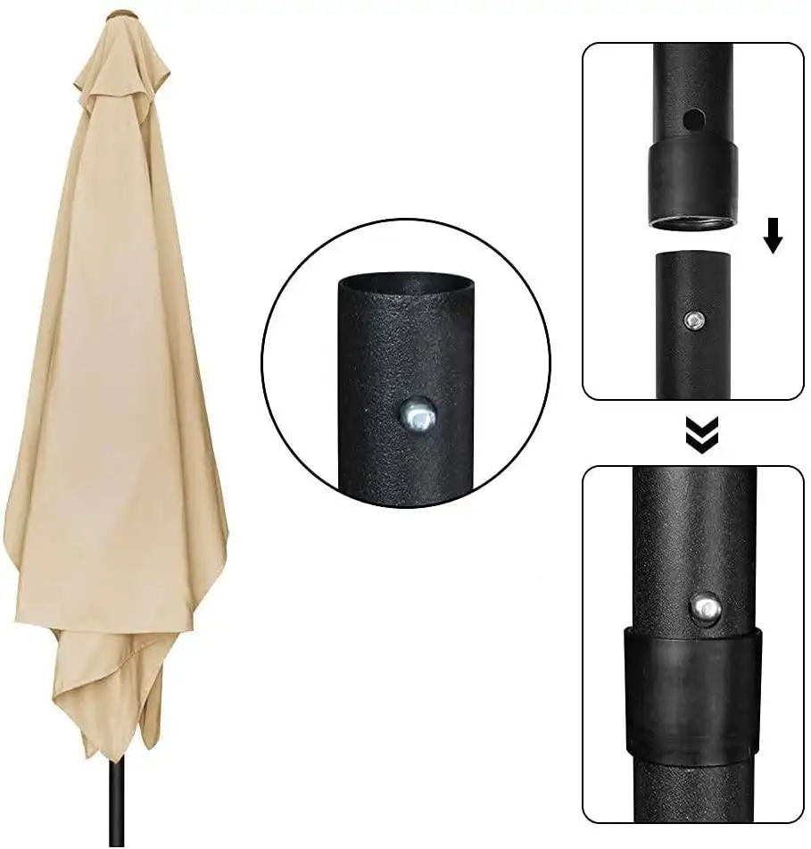 Chinese Best Sale Wholesale Sun compact New Beach Outdoor Design Large Waterproof Big Patio Umbrellas For Garden fishing