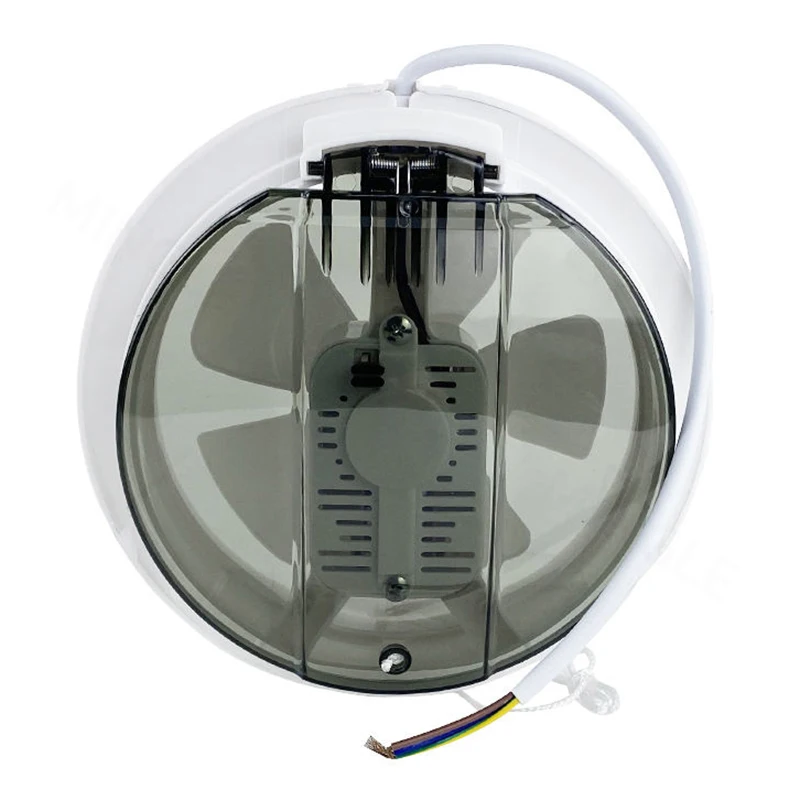 20W 35W Low Noise Glass Louver Extractor Ventilation Fan Wall Mount Home 700 Cfm Exhaust Fan For Kitchen