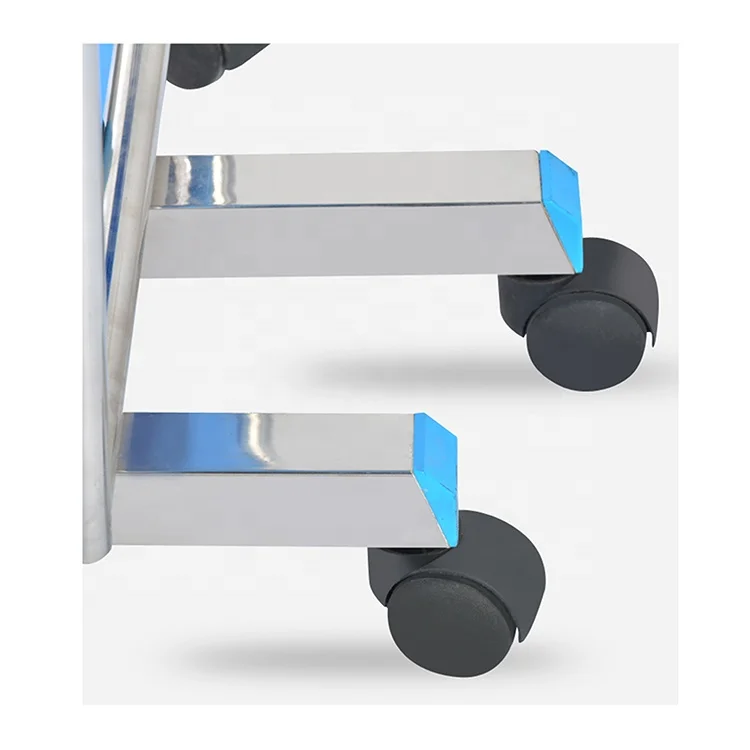 OSEN-HA1 Thickened Stainless Steel Folding Medical Hospital Ward Screen with Wheels