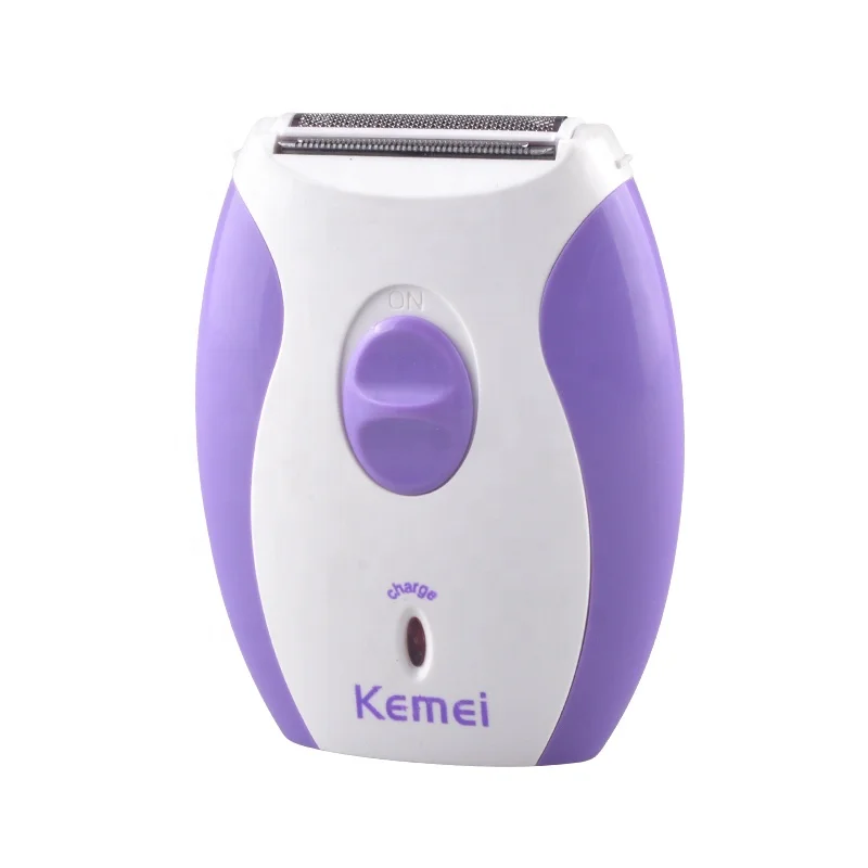 Professional Epilator Women Rechargeable Hair Machine Mini Painless Kemei Epilator km-280R Portable Ladies Shaver