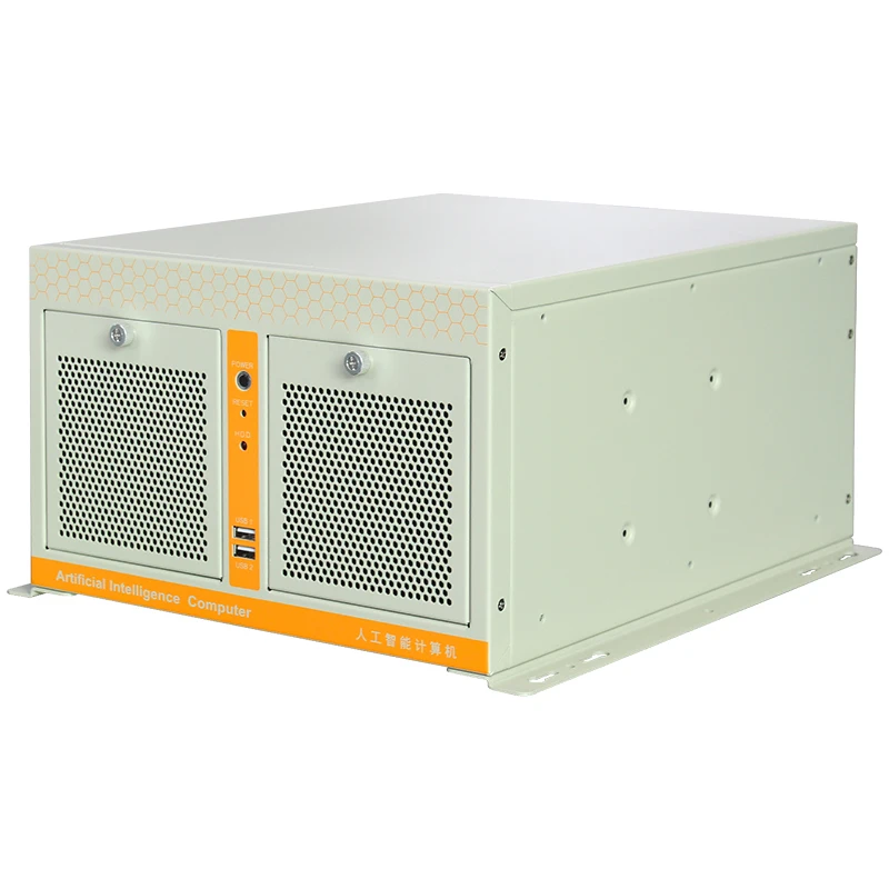 4163M Orange Slikprint OEM Wall Mount Industrial Cases PC Computer Desktop Server Chassis MATX Motherboard TOPLOONG