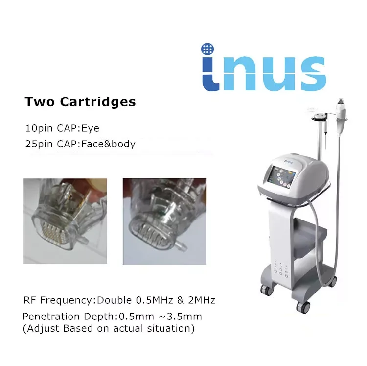 Professional INUS Fractional Rf Microneedle Machine Radio Frequency Microneedle RF Beauty Instrument